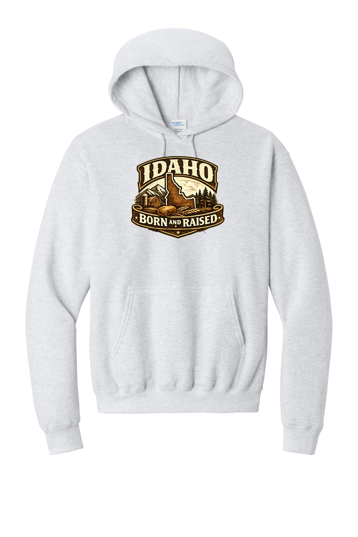 Idaho Born and Raised Hoodie
