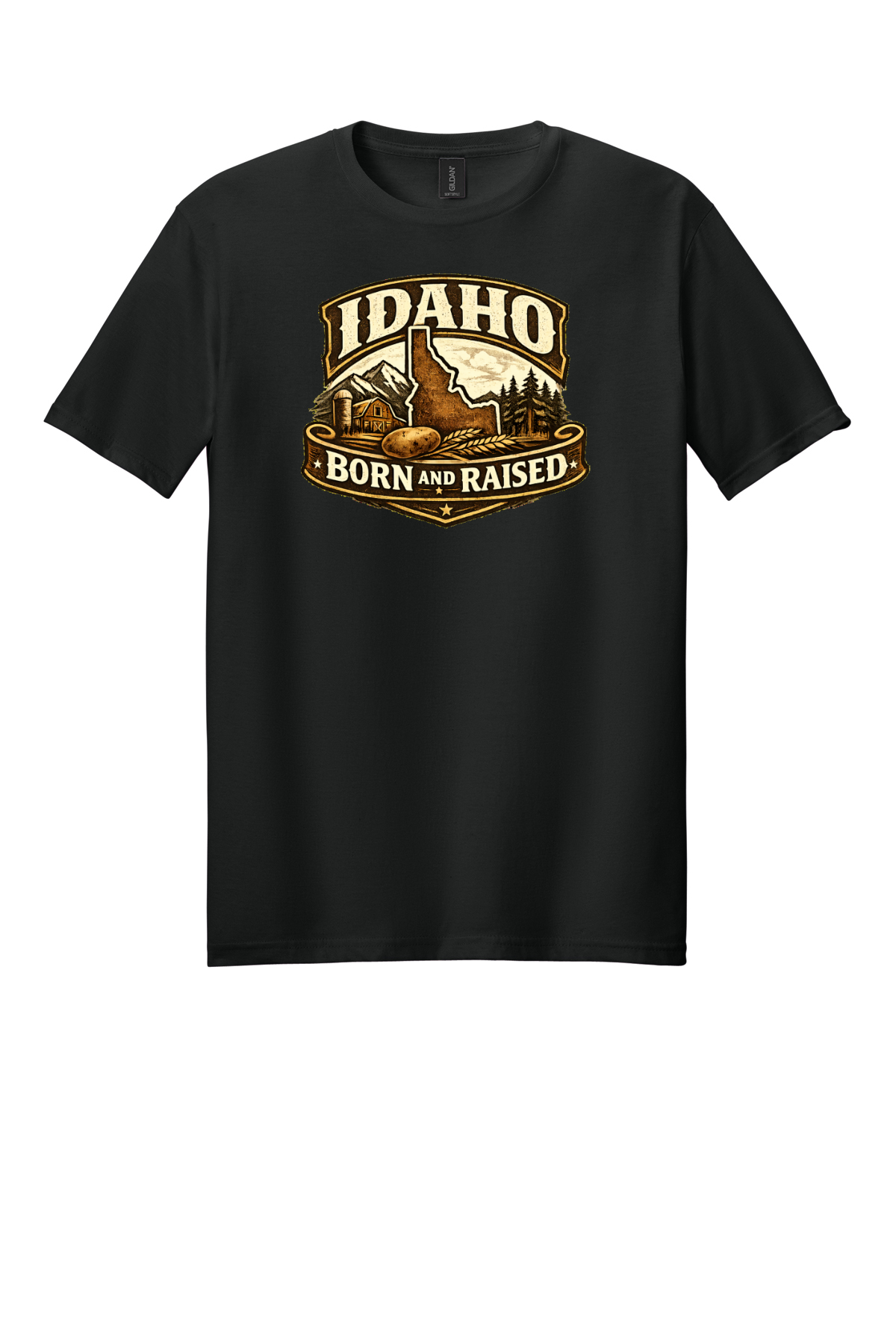 Idaho Born and Raised T-Shirt