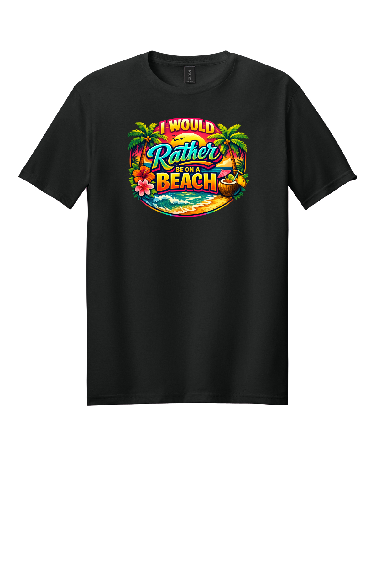 Rather the Beach T-Shirt