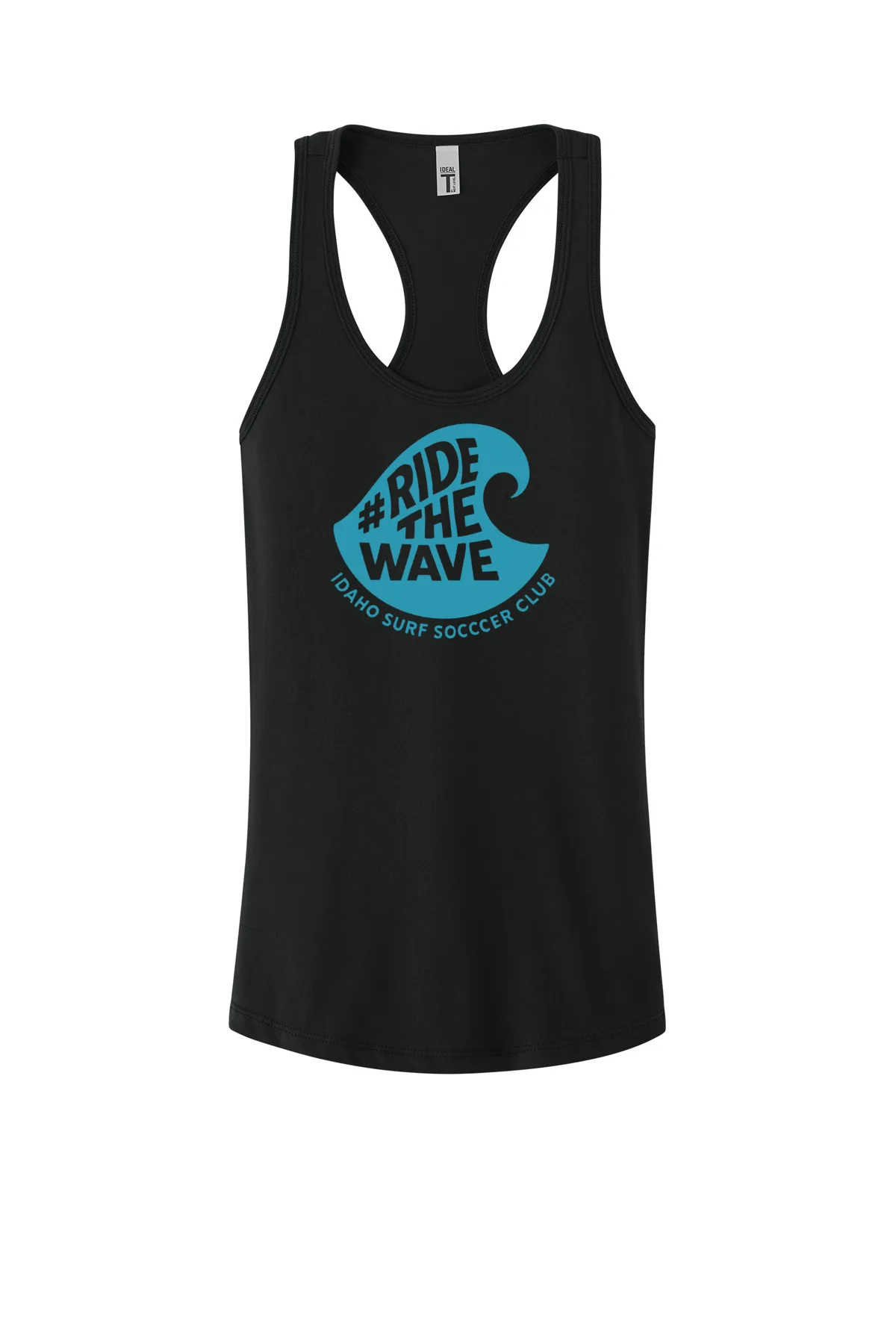 #RIDETHEWAVE Blue Tank