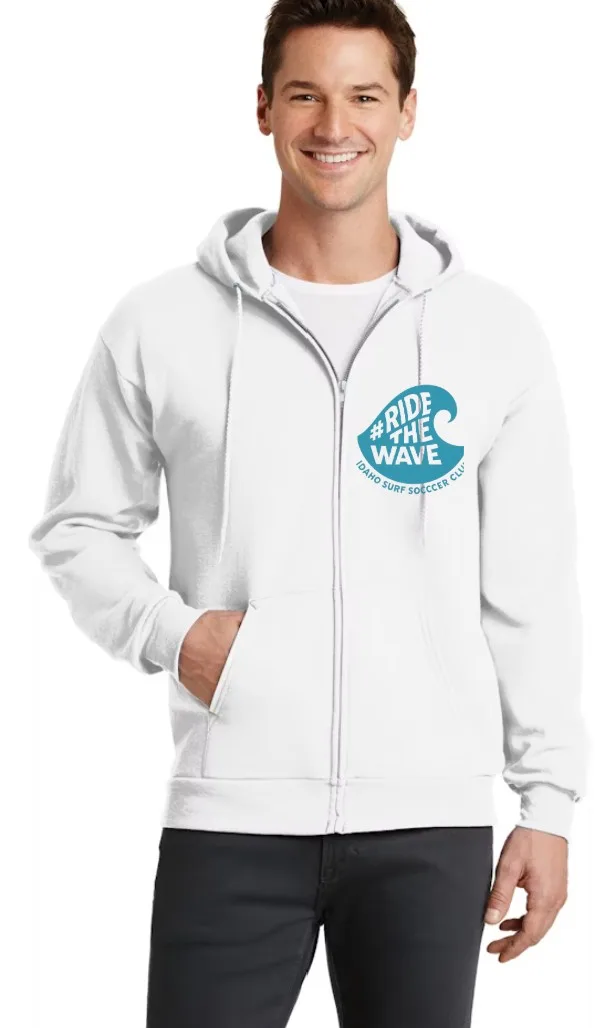 #Ridethewave Zip Up