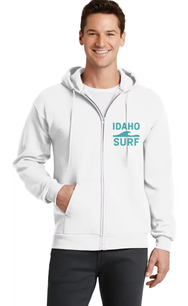 Surf Stripe Zip Up